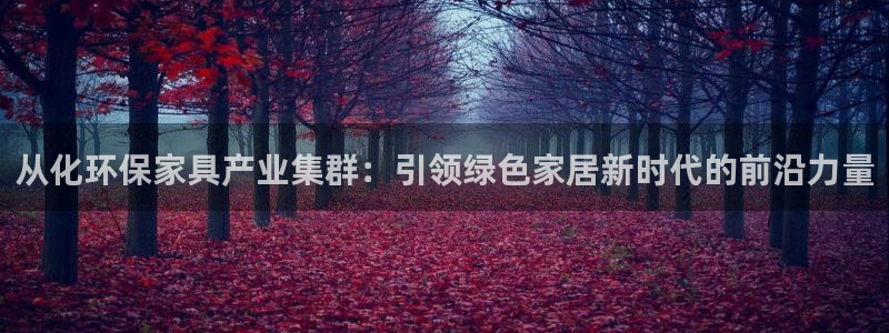 沐鸣平台没有了：从化环保家具产业集群：引领绿色家居新时代的前